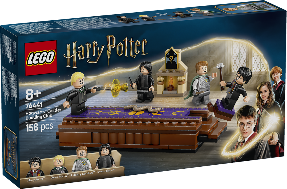 LEGO Harry Potter Hogwarts Castle: Dueling Club, Wizard Toy for Kids 76441