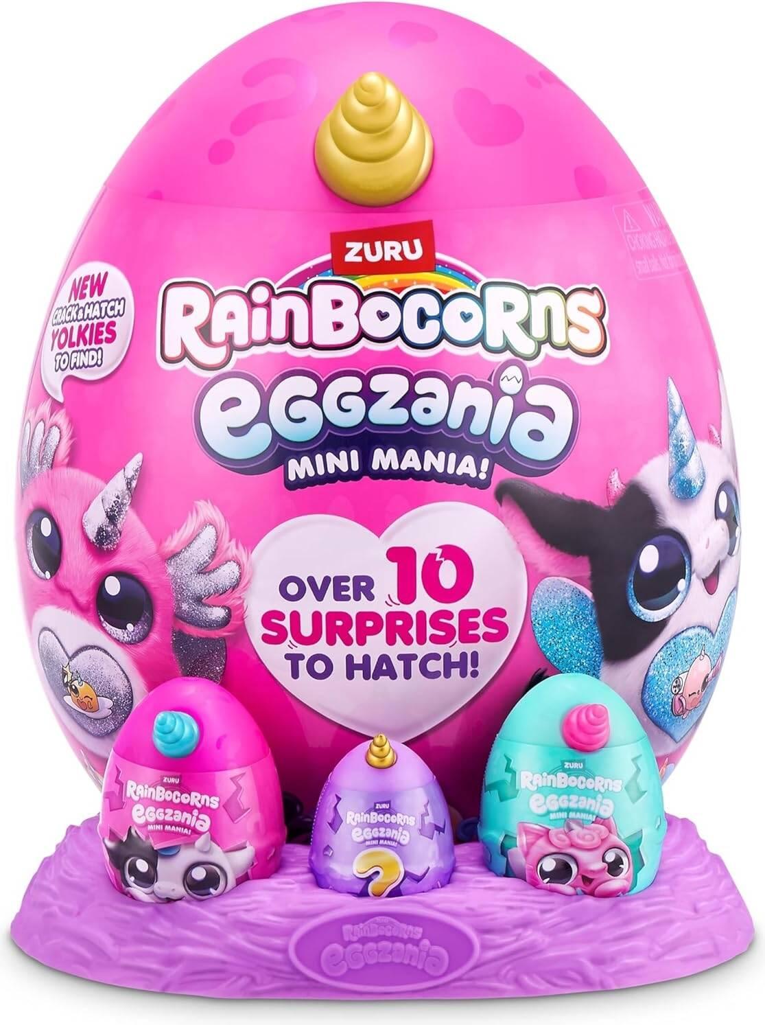 Rainbocorns Eggzania Mini Mania Surprise Plush - Toymaster - Fagan Toys