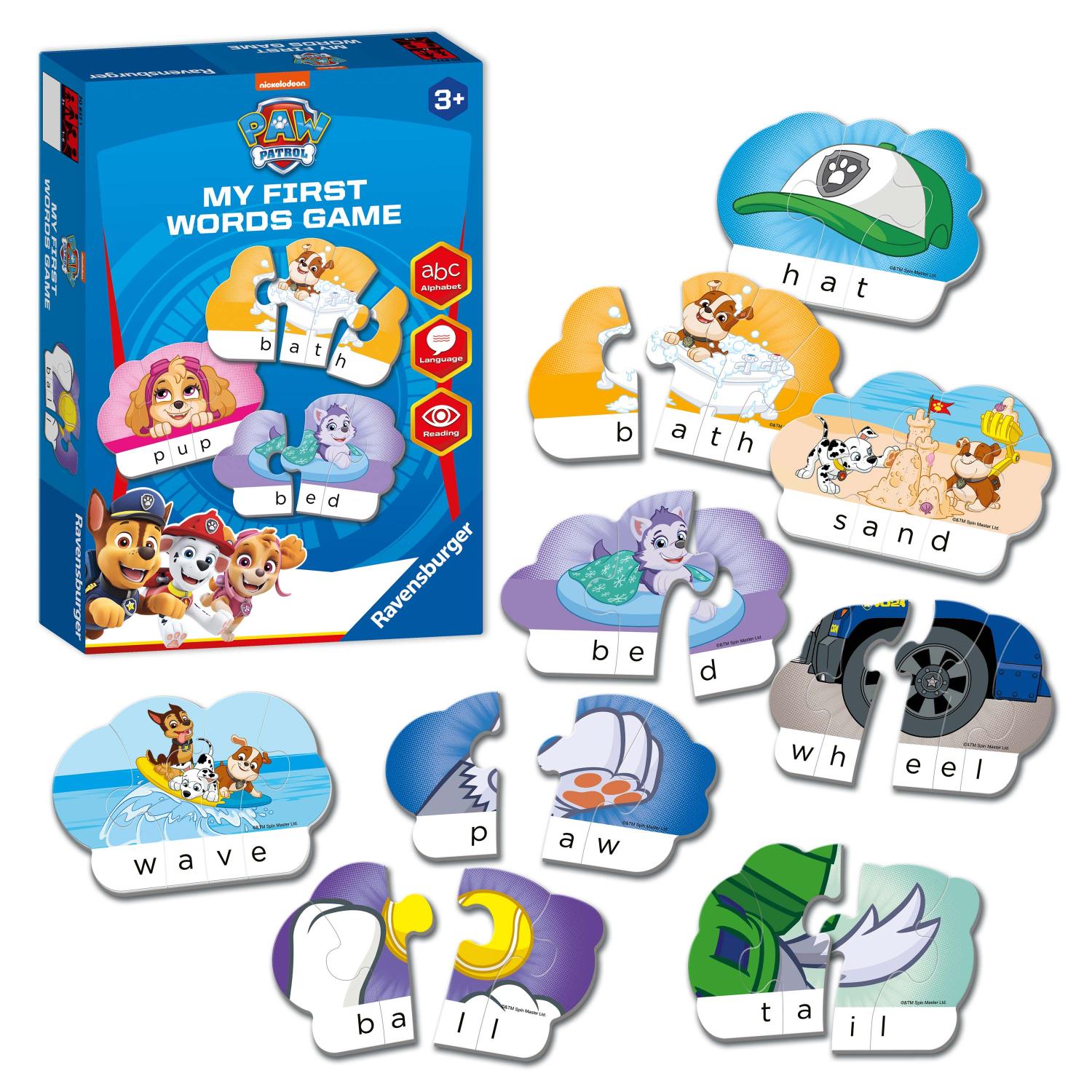 Ravensburger PAW Patrol My First Words Card Game (English Edition) - Toymaster - Fagan Toys