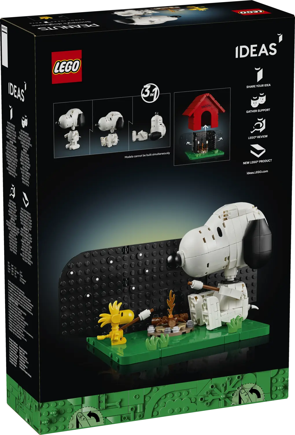 LEGO® Ideas Peanuts: Snoopy’s Doghouse Set 21368 -  - Fagan Toys