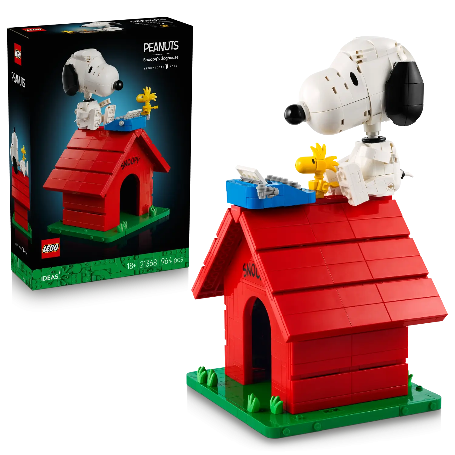LEGO® Ideas Peanuts: Snoopy’s Doghouse Set 21368 -  - Fagan Toys