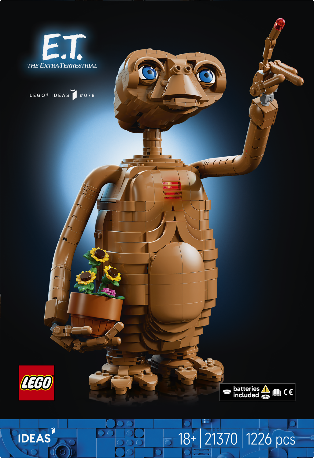 LEGO® Ideas E.T. the Extra-Terrestrial Building Set 21370 -  - Fagan Toys