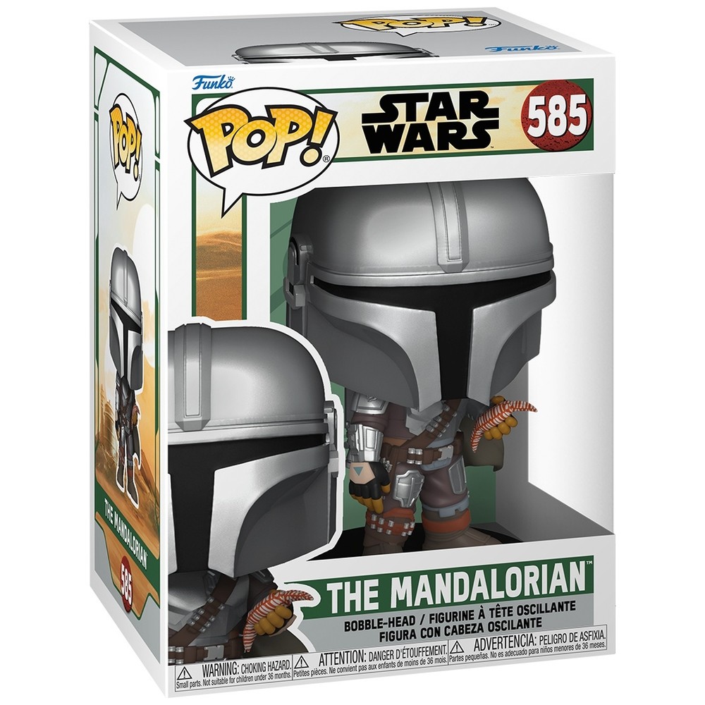 POP! Vinyl 585: Star Wars Book of Boba Fett - Mandolorian with Gift - Toymaster - Fagan Toys