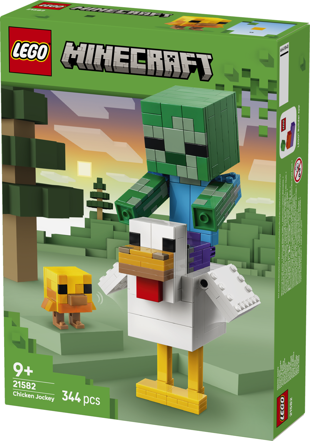 LEGO® Minecraft® Chicken Jockey Building Toy Decor 21582 -  - Fagan Toys