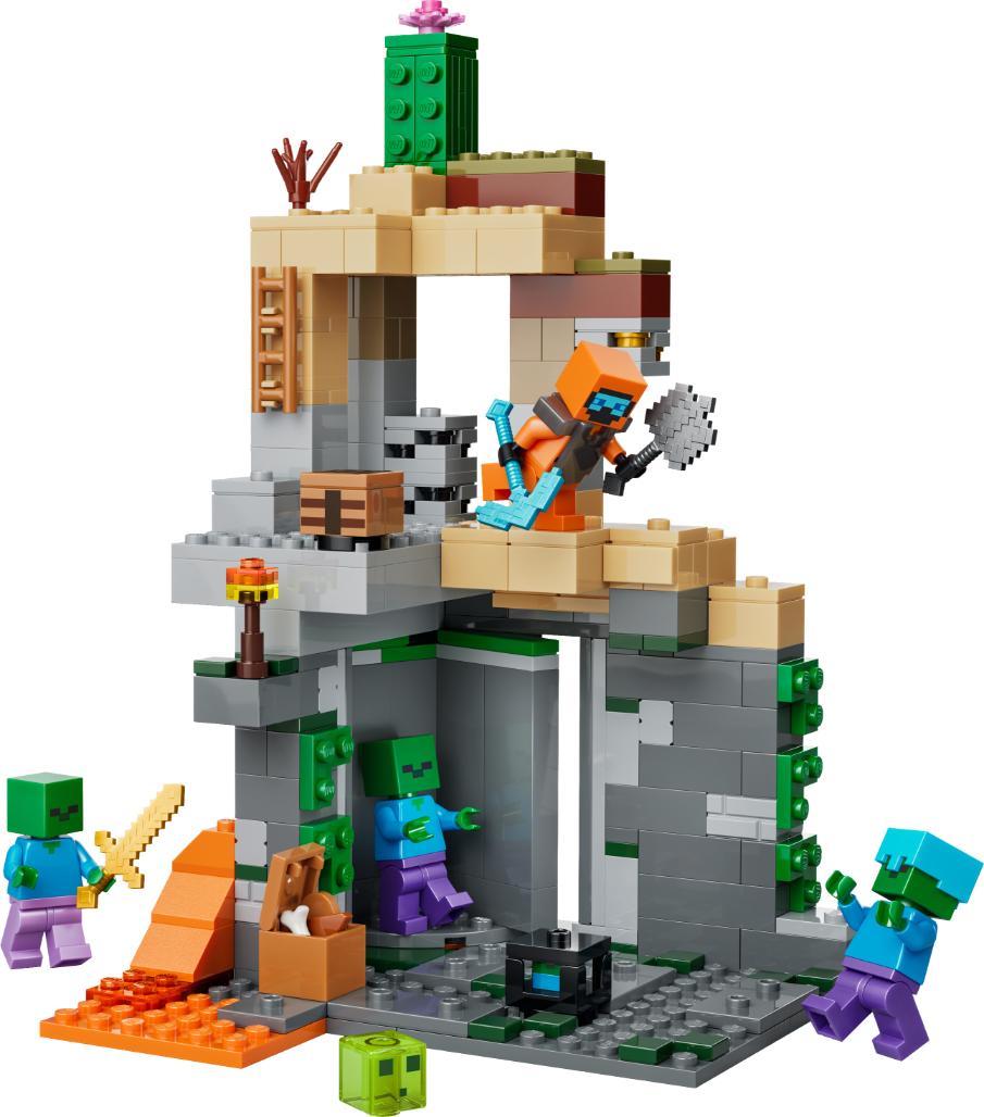 LEGO Minecraft Zombie Dungeon Gaming Building Toy 21587