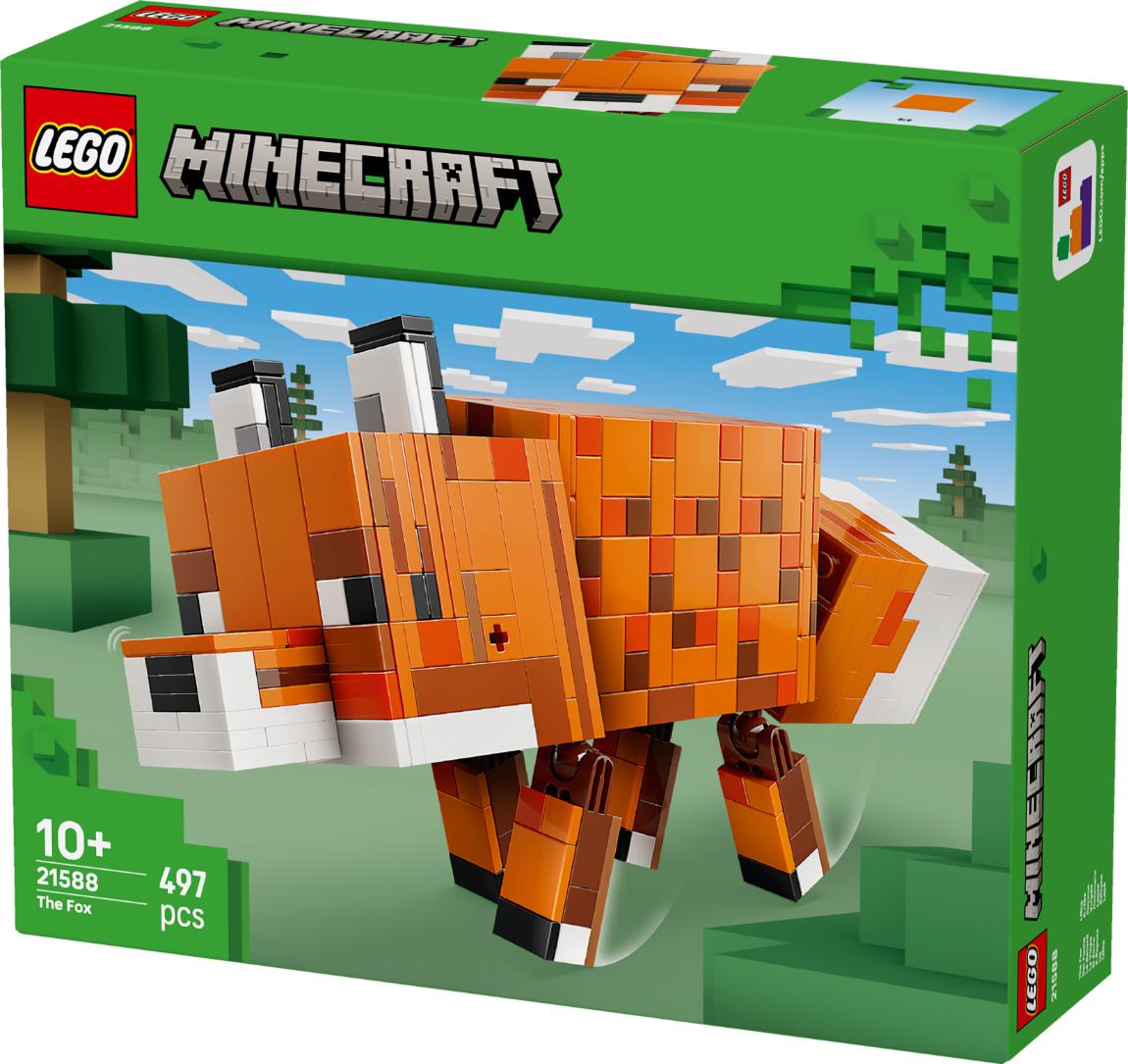LEGO Minecraft The Fox Gaming Decoration Toy Gift 21588