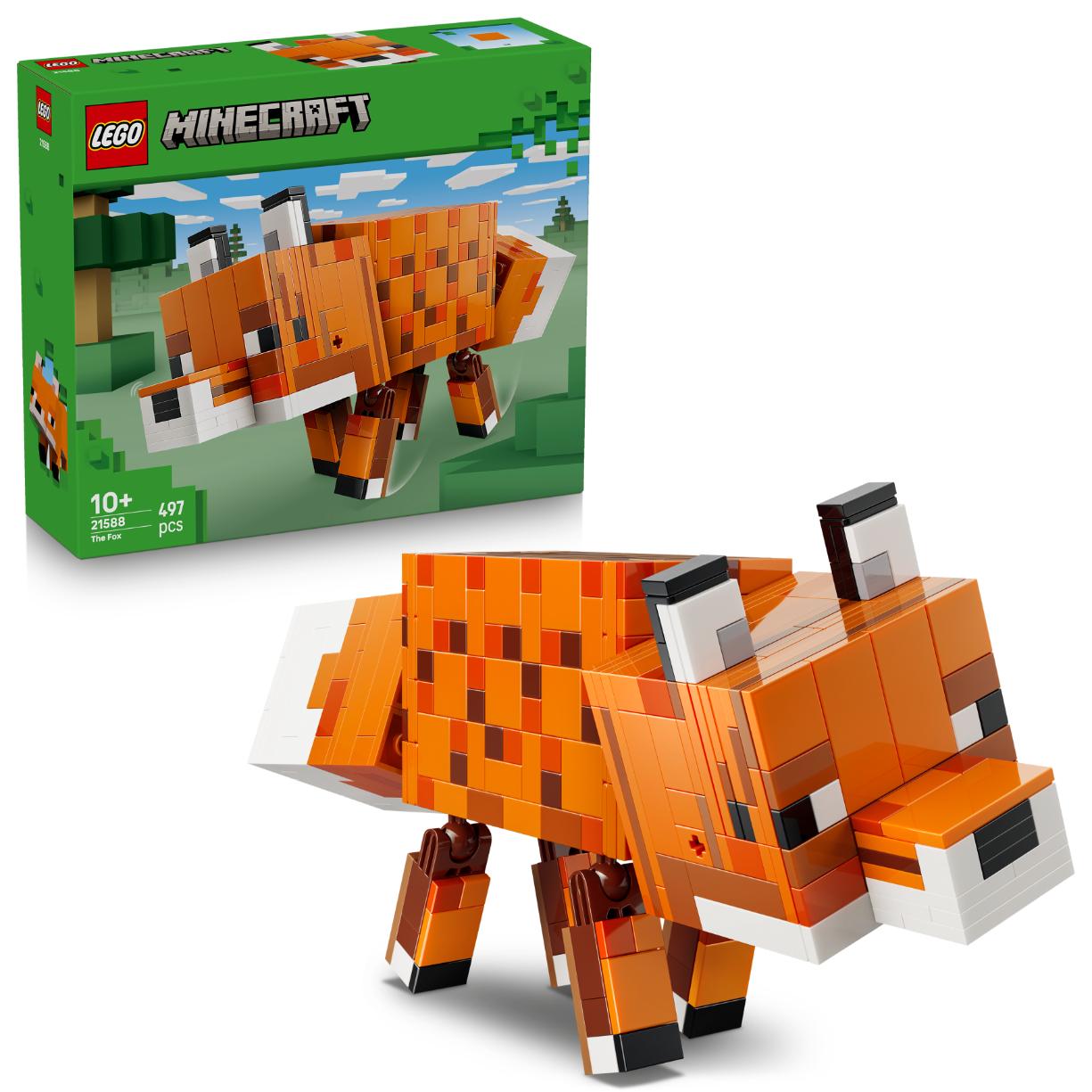 LEGO Minecraft The Fox Gaming Decoration Toy Gift 21588 - Lego - Fagan Toys