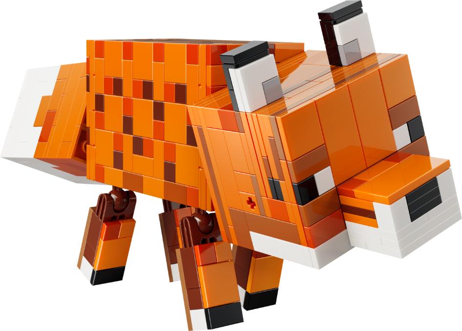 LEGO Minecraft The Fox Gaming Decoration Toy Gift 21588