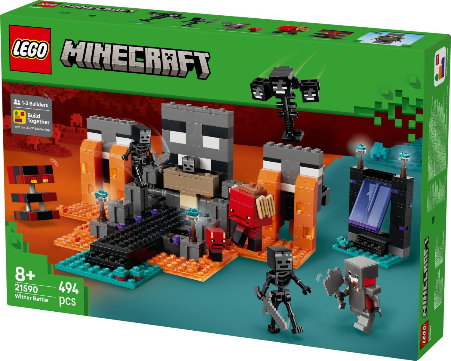 LEGO Minecraft Wither Battle Pretend Play Gamer Gift 21590