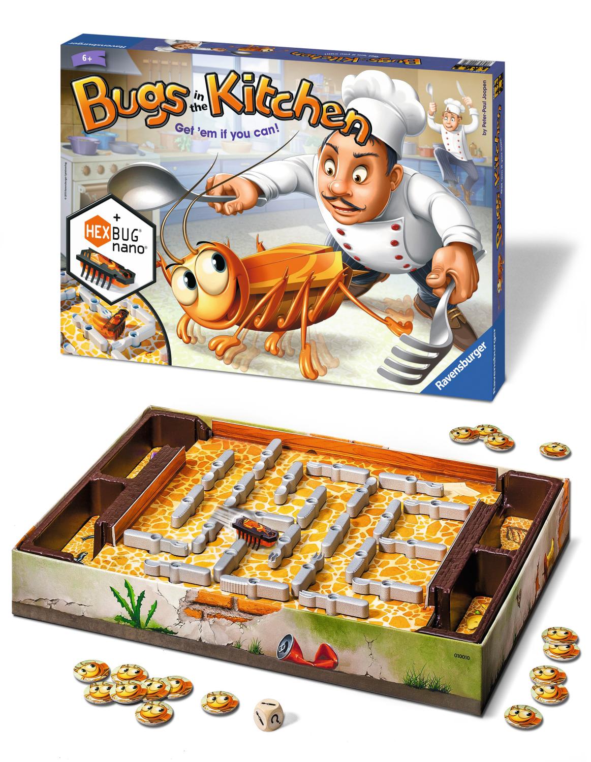 Ravensburger Bugs in the Kitchen Strategy Board Game - Toymaster - Fagan Toys