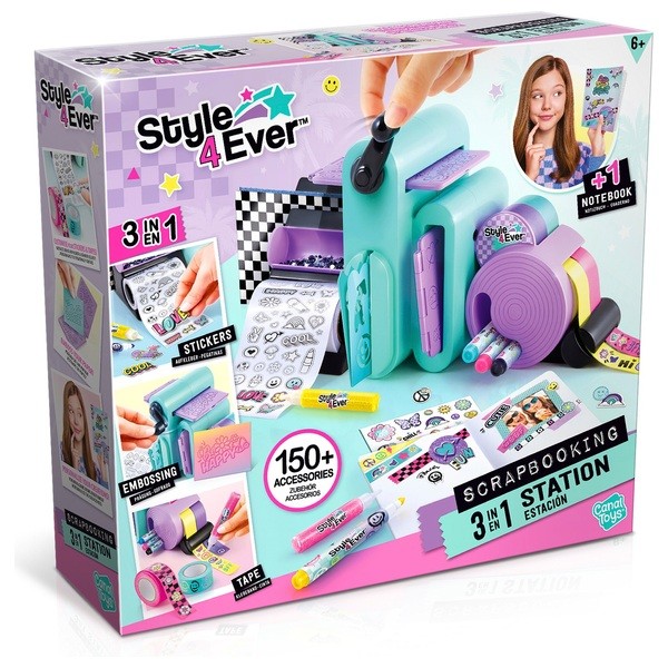 Style 4 Ever Scrapbooking 3 in 1 Station - Toymaster - Fagan Toys