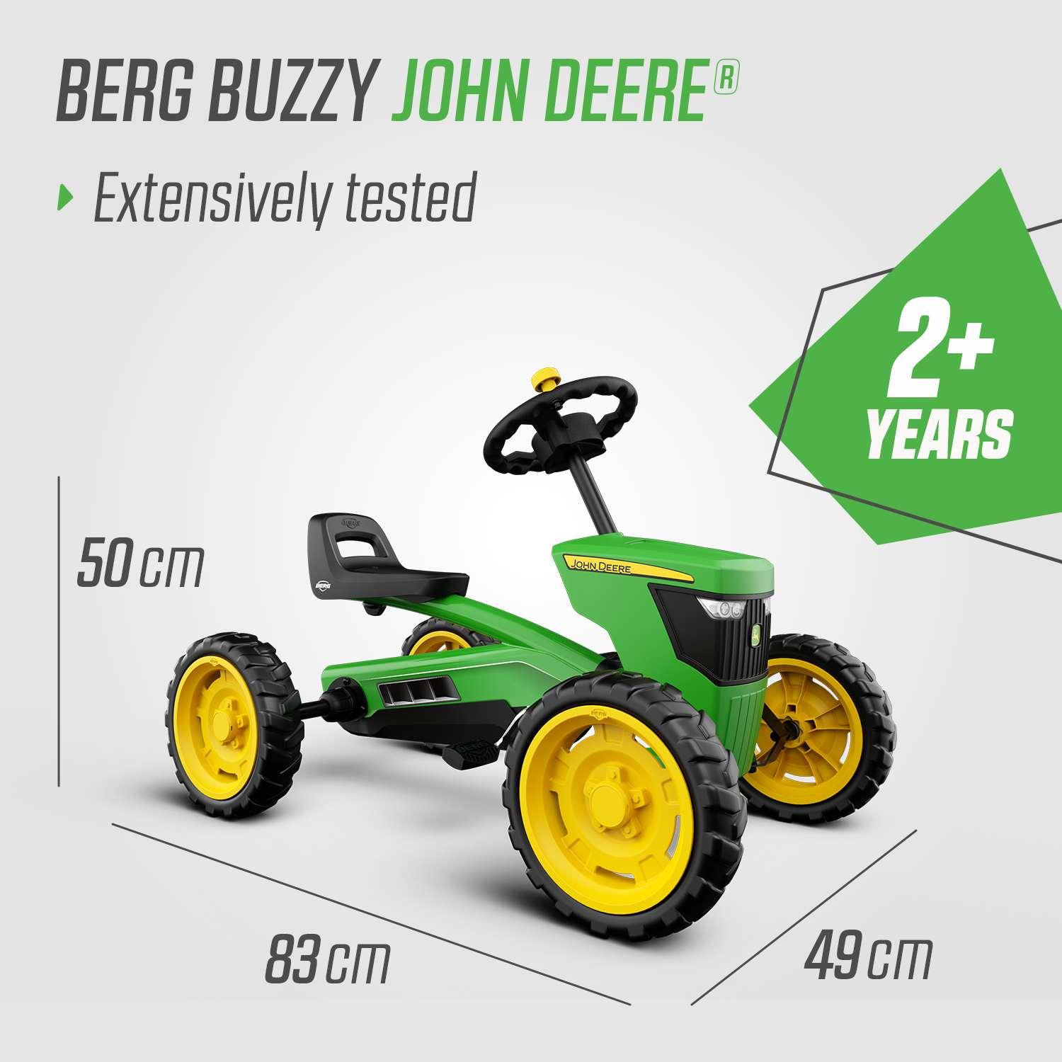 BERG Go-Kart Buzzy John Deere - Toymaster - Fagan Toys