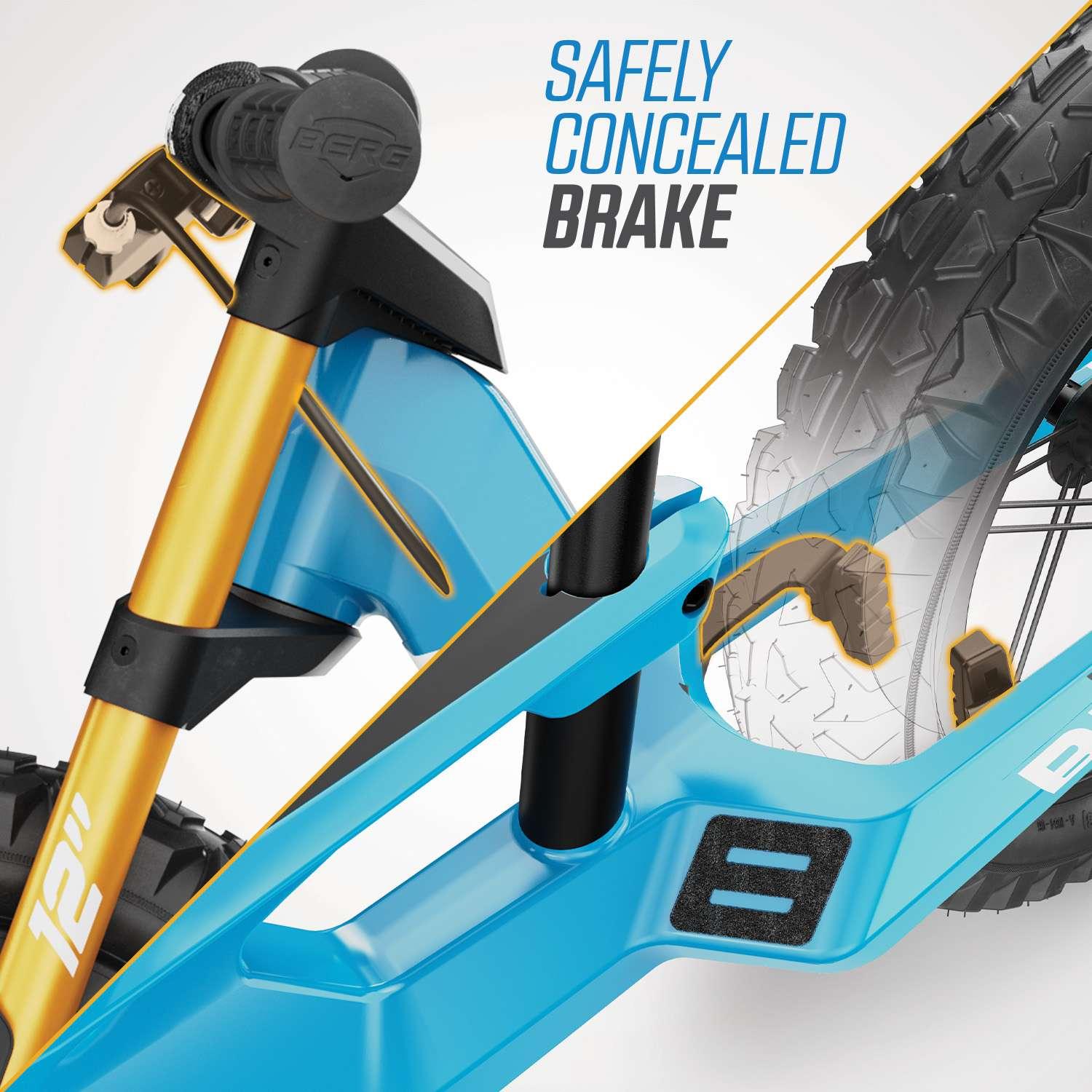 BERG Biky Cross Blue Handbrake Balance Bike - Toymaster - Fagan Toys