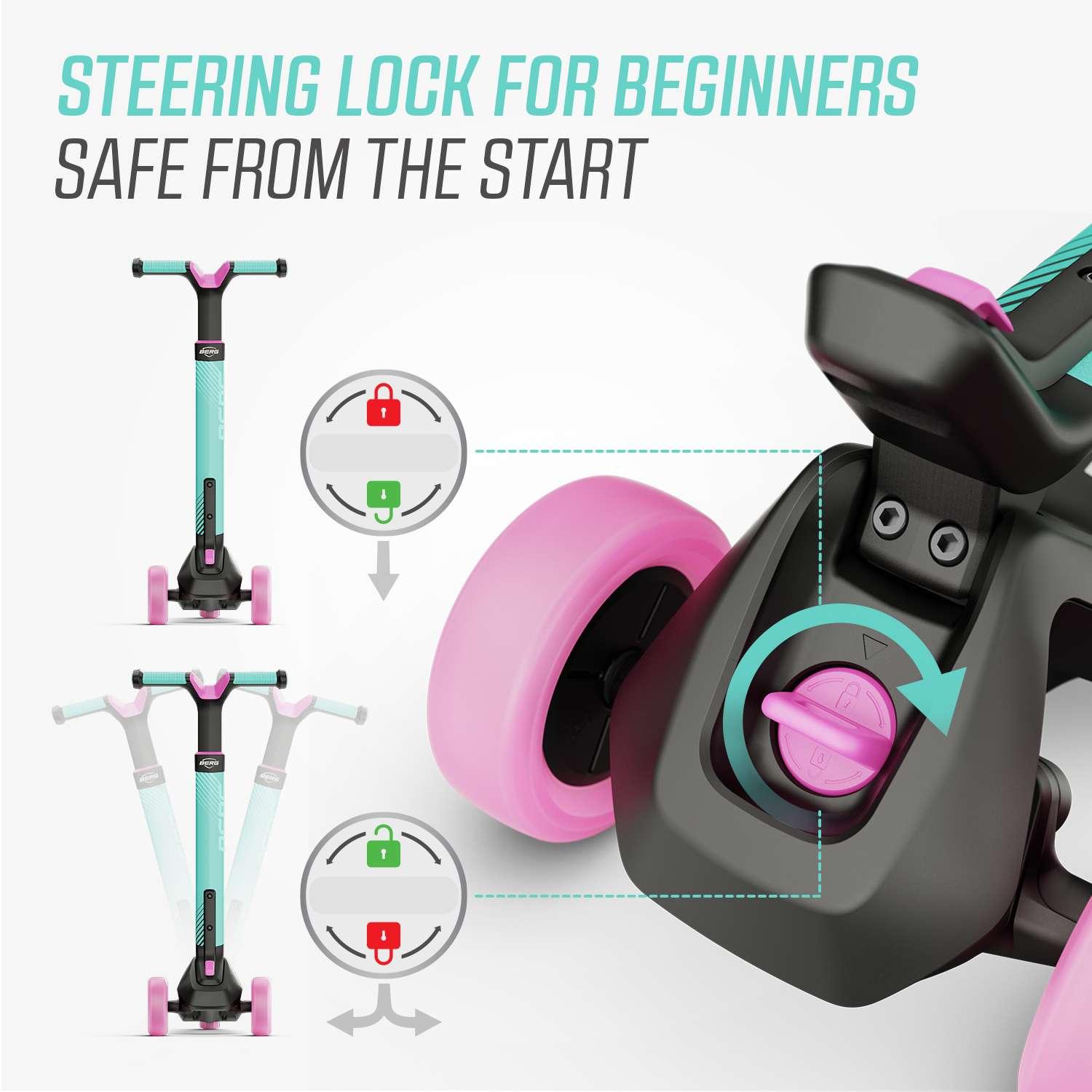 BERG Nexo Foldable Scooter Mint -  - Fagan Toys
