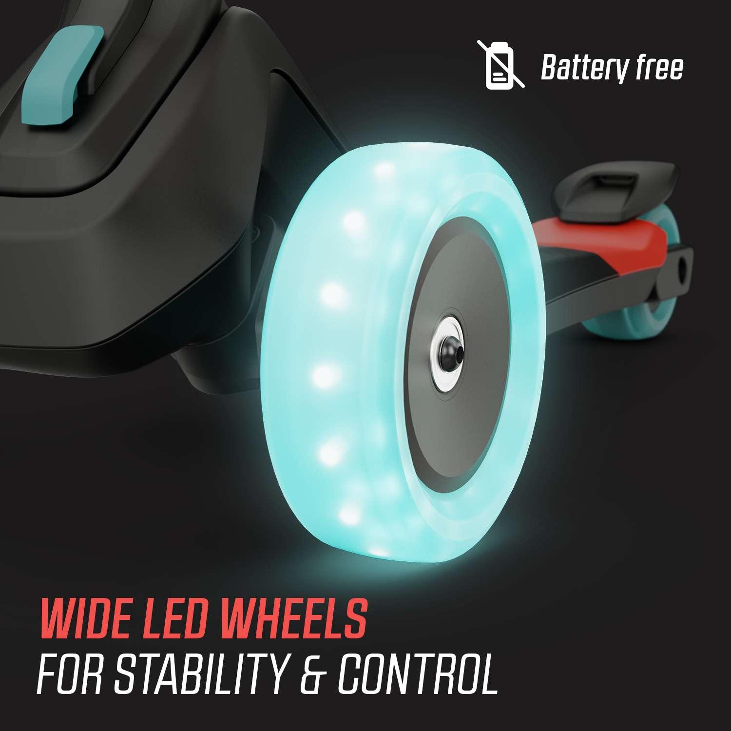 BERG Nexo Foldable Lights Scooter Red - Toymaster - Fagan Toys