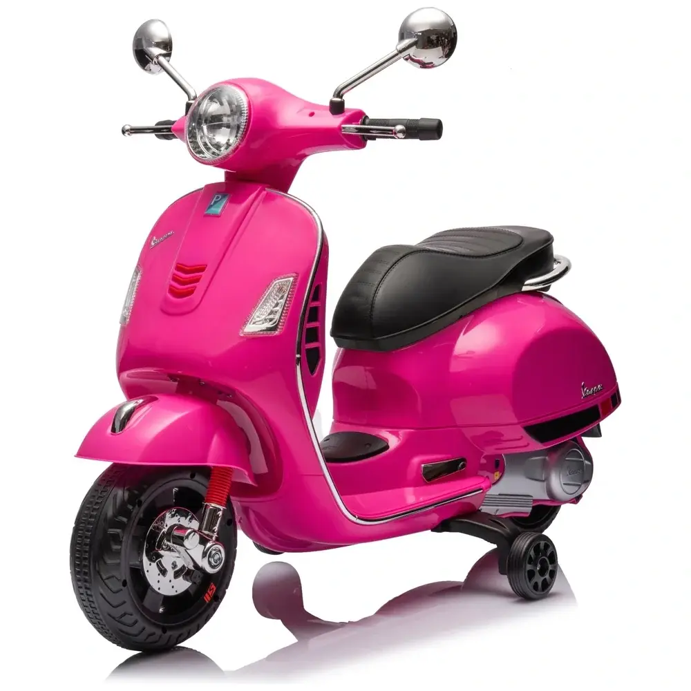 Vespa GTS Super Scooter 7.2V Lithium Electric Ride On Pink -  - Fagan Toys