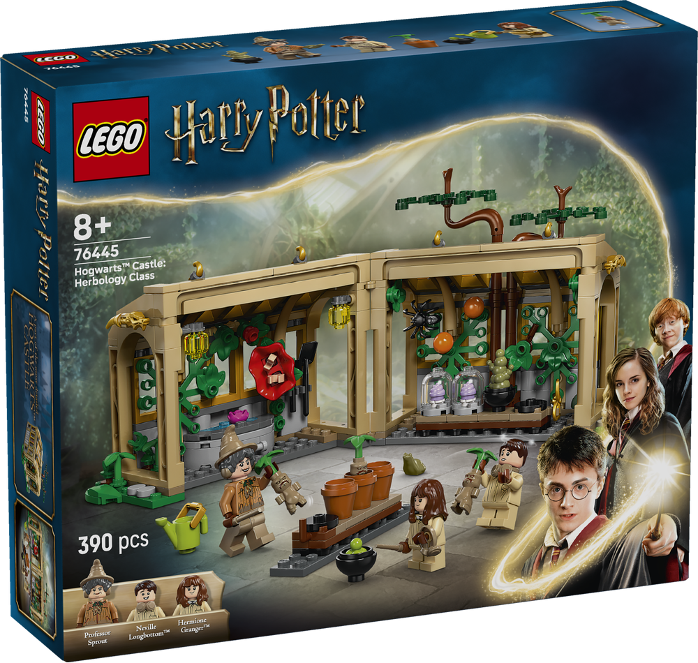 LEGO Harry Potter Hogwarts Castle: Herbology Class, Wizard Gift 76445