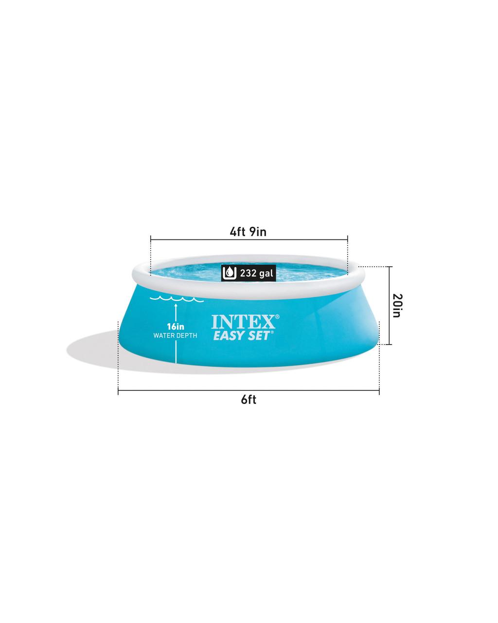 Intex Easy Set® 6' x 20" Inflatable Pool - Toymaster - Fagan Toys