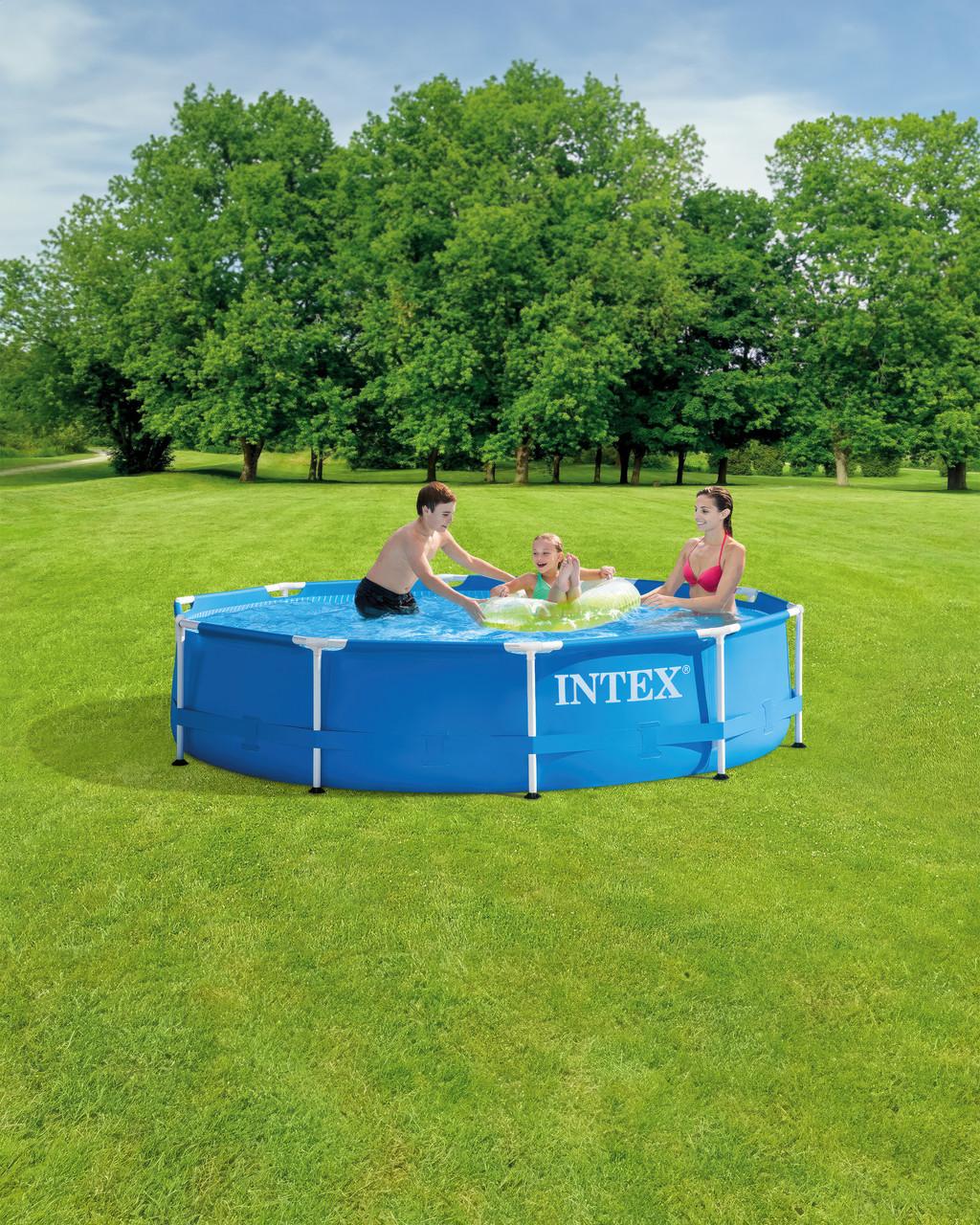 Intex Metal Frame 10' x 30" Above Ground Pool -  - Fagan Toys