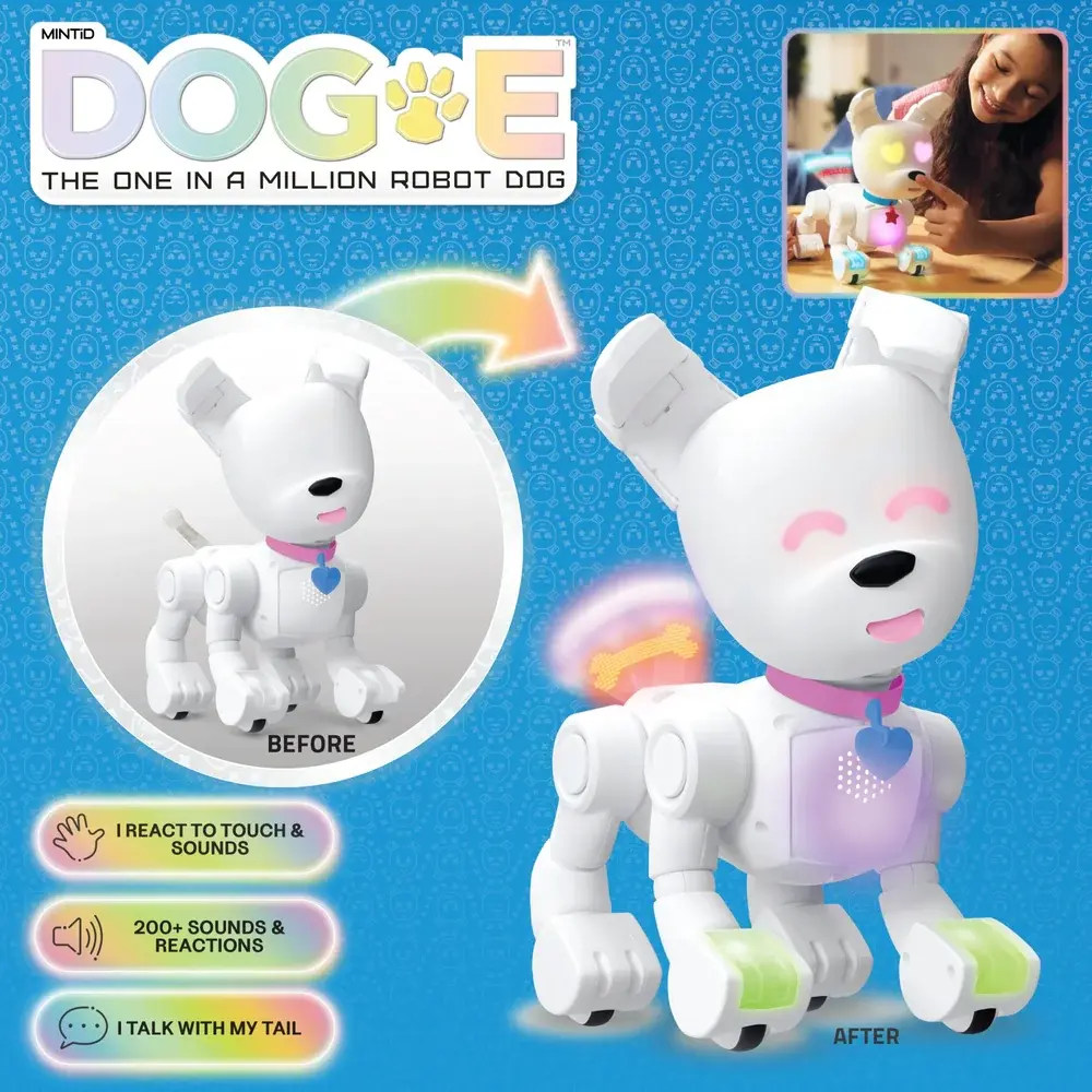 Mintid Dog-E Interactive Robot Dog -  - Fagan Toys