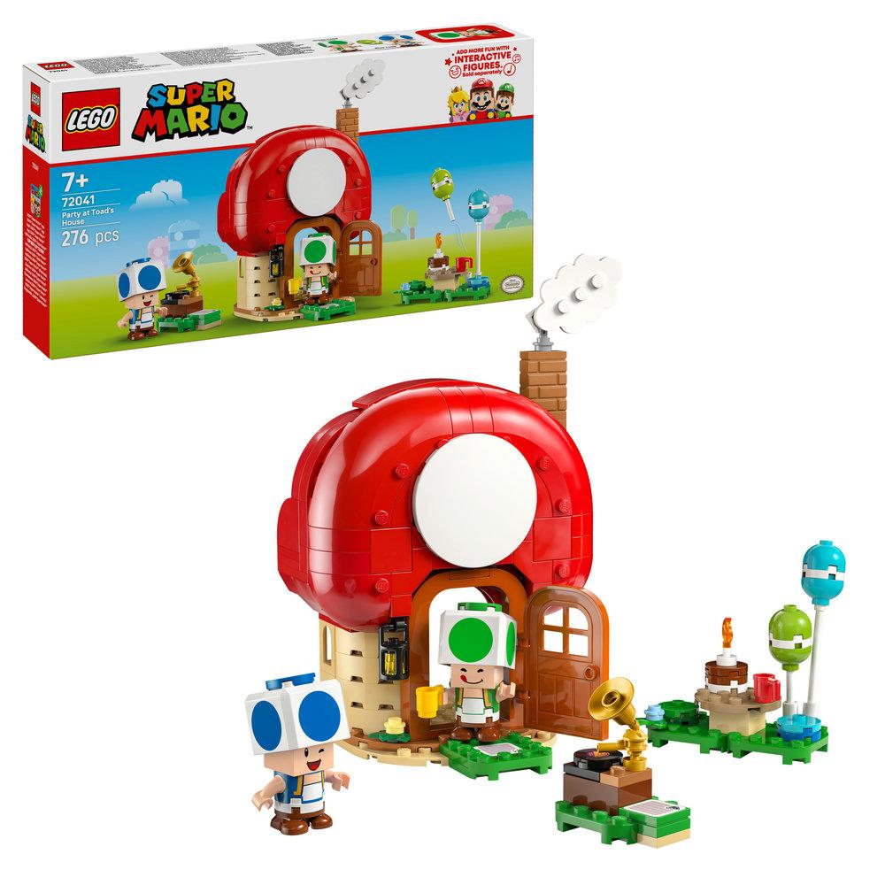 LEGO Super Mario Party at Toad’s House Toy for Boys, Girls and Any Fans 72041 - Lego - Fagan Toys