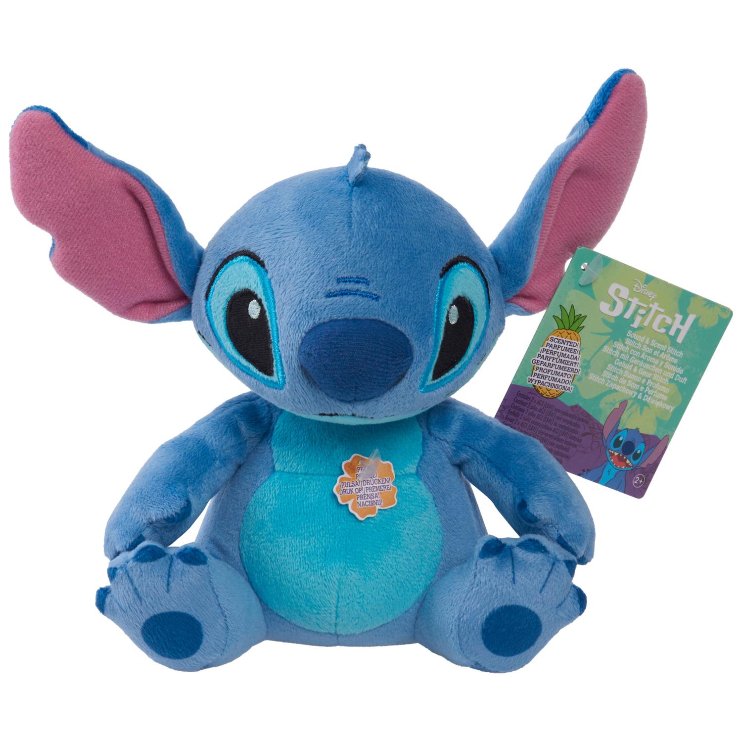Disney Stitch Sound and Scent Small Plush Assorted - Just Play - Fagan Toys