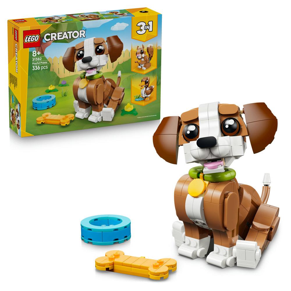 LEGO® Creator 3 in 1 Cute Animals: Playful Puppy Dog 31382 - Lego - Fagan Toys