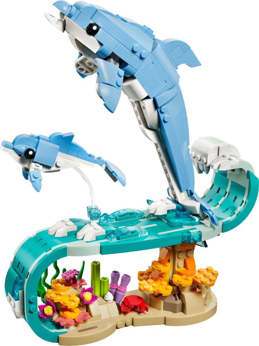 LEGO Creator 3 in 1 Sea Animals: Beautiful Dolphins 31385