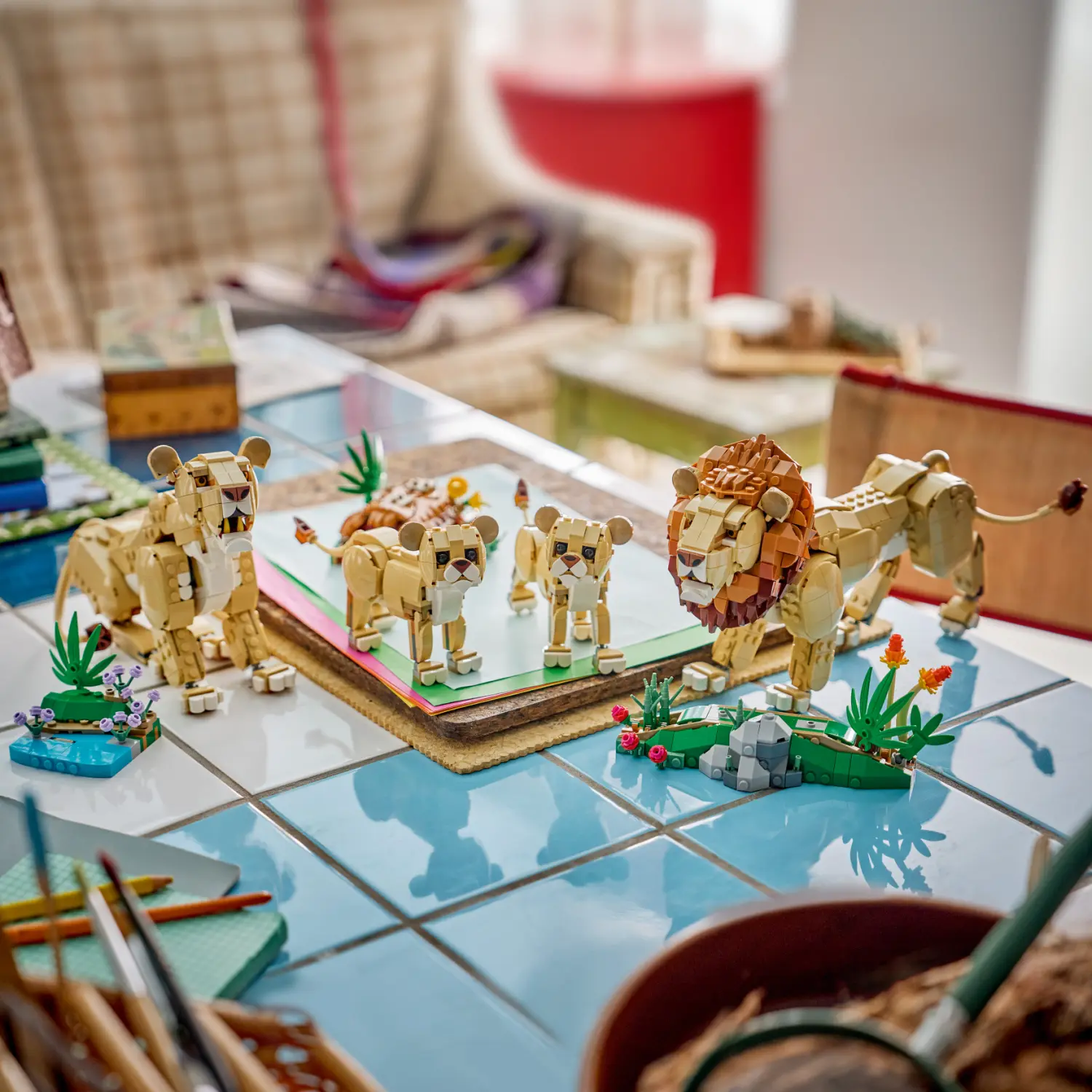 LEGO® Creator 3 in 1 Wild Animals: Majestic Lion Toy 31386 -  - Fagan Toys