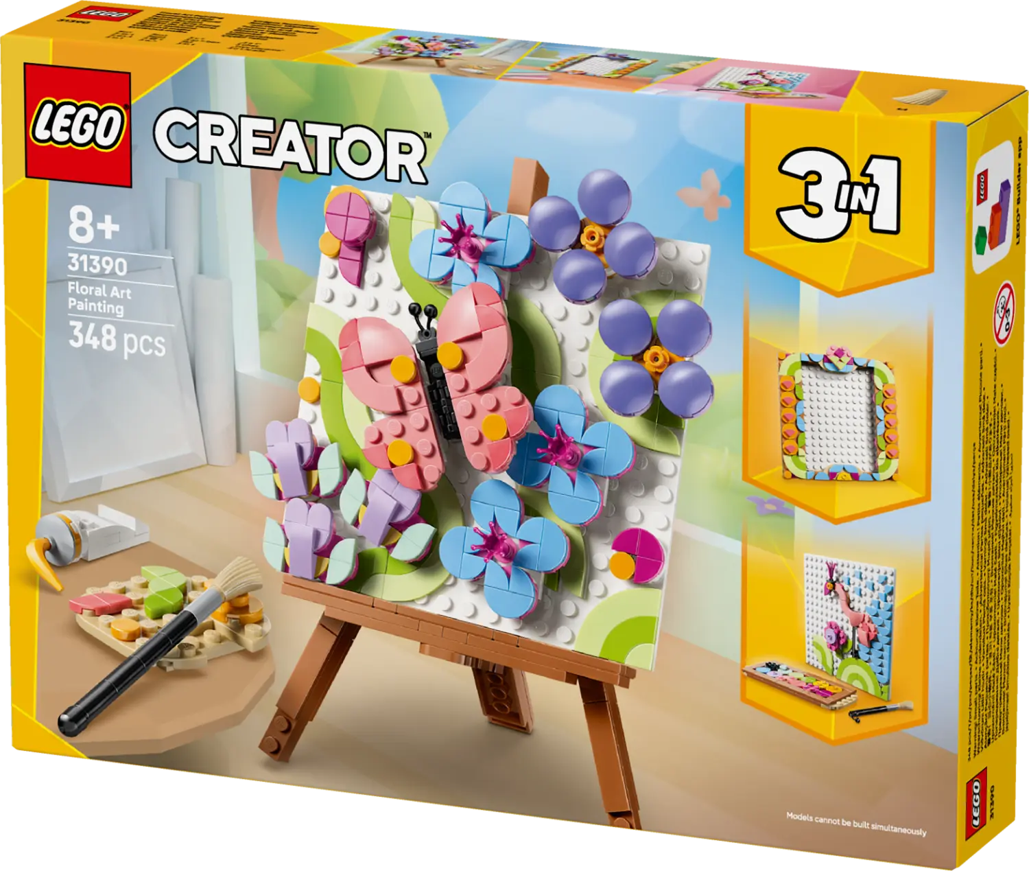 LEGO® Creator 3 in 1 Floral Art Decor Painting 31390 -  - Fagan Toys