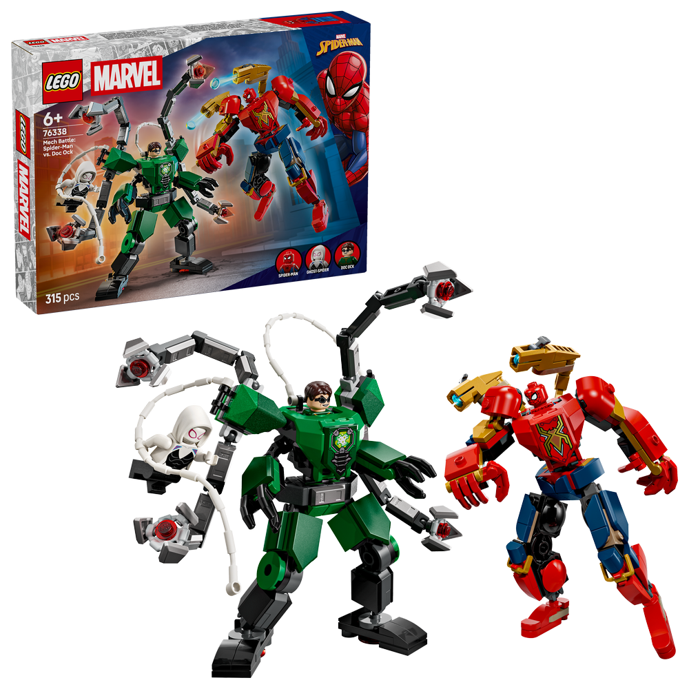 LEGO Marvel Mech Battle: Spider-Man vs. Doc Ock 76338 - Lego - Fagan Toys
