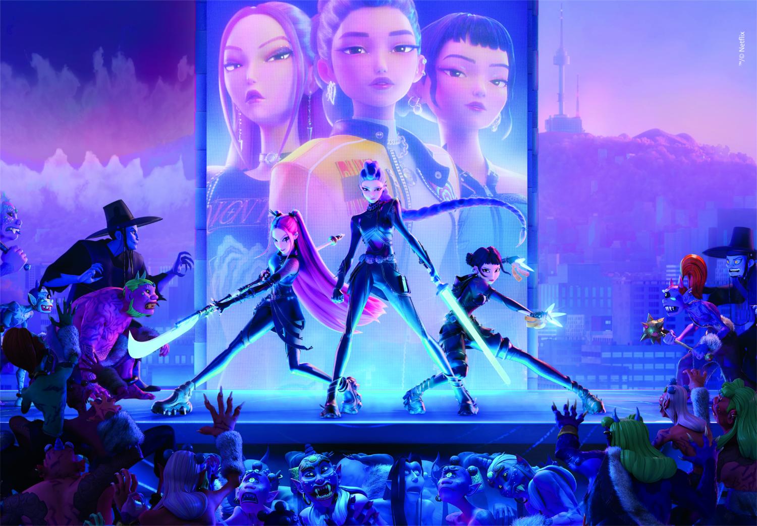 KPOP DEMON HUNTERS PUZZLE 1000 PCS -  - Fagan Toys