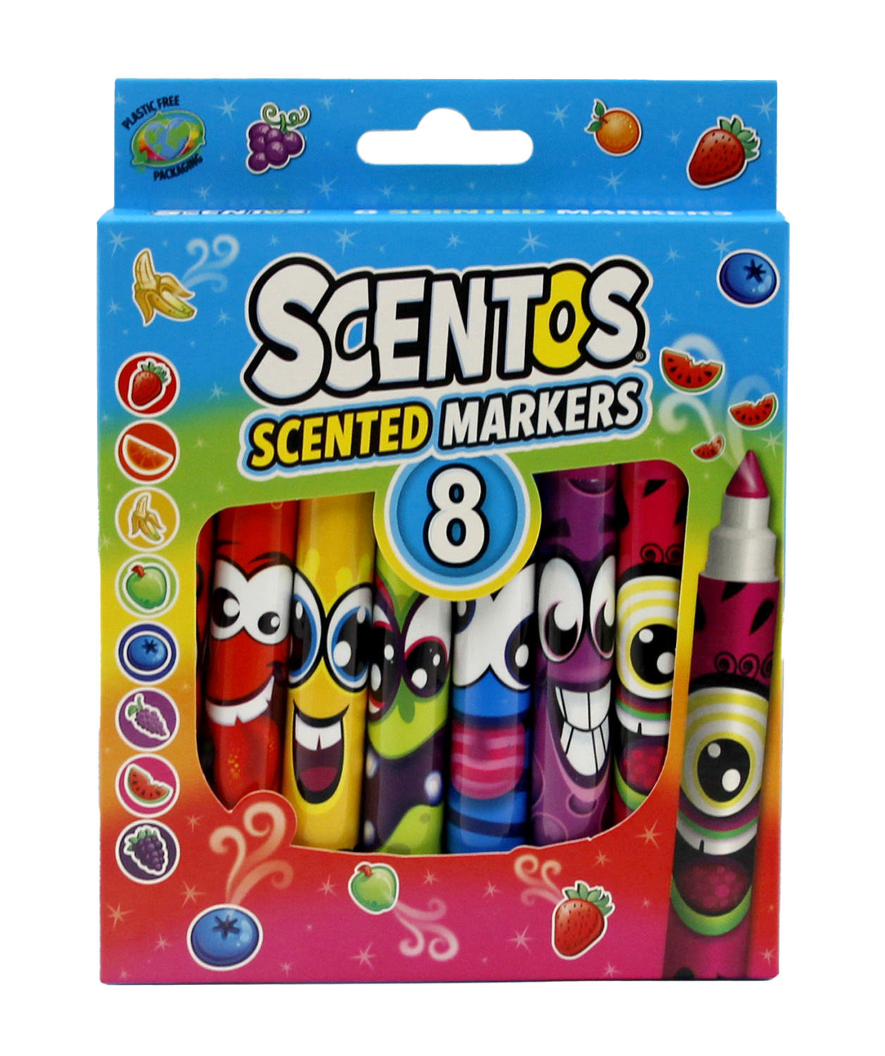 Scentos Jumbo Markers 8 Pack -  - Fagan Toys