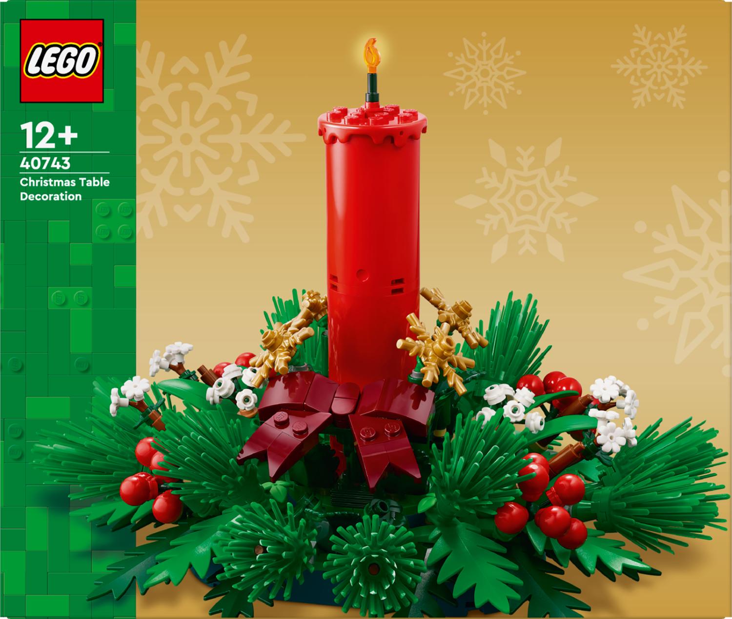 LEGO Christmas Table Decoration Centerpiece 40743