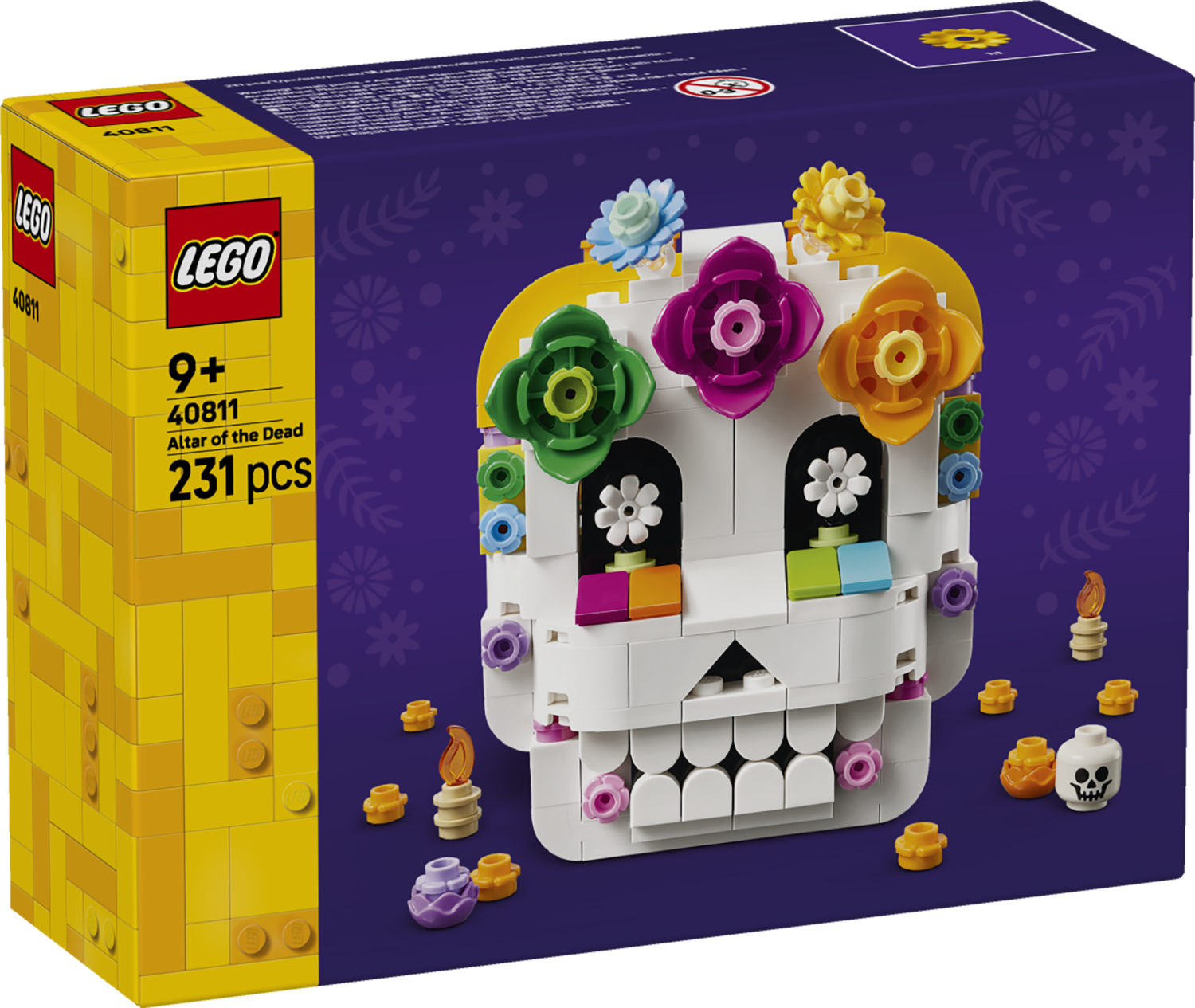 LEGO® Altar of the Dead Día De Los Muertos Skull Decor 40811 -  - Fagan Toys