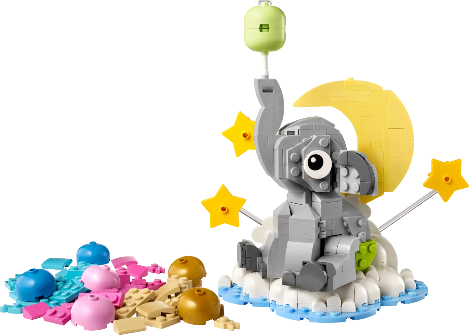 LEGO® Baby Elephant in the Sky Display Gift for New Parents 40814 -  - Fagan Toys
