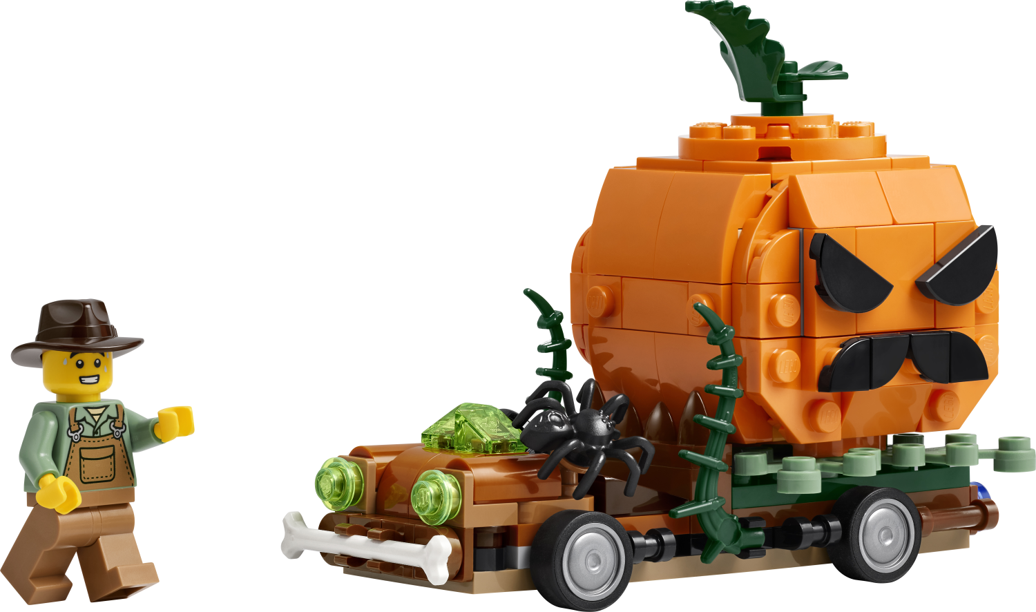 LEGO® Jack-O’-Lantern Pickup Truck Halloween Craft Toy Set 40822 -  - Fagan Toys