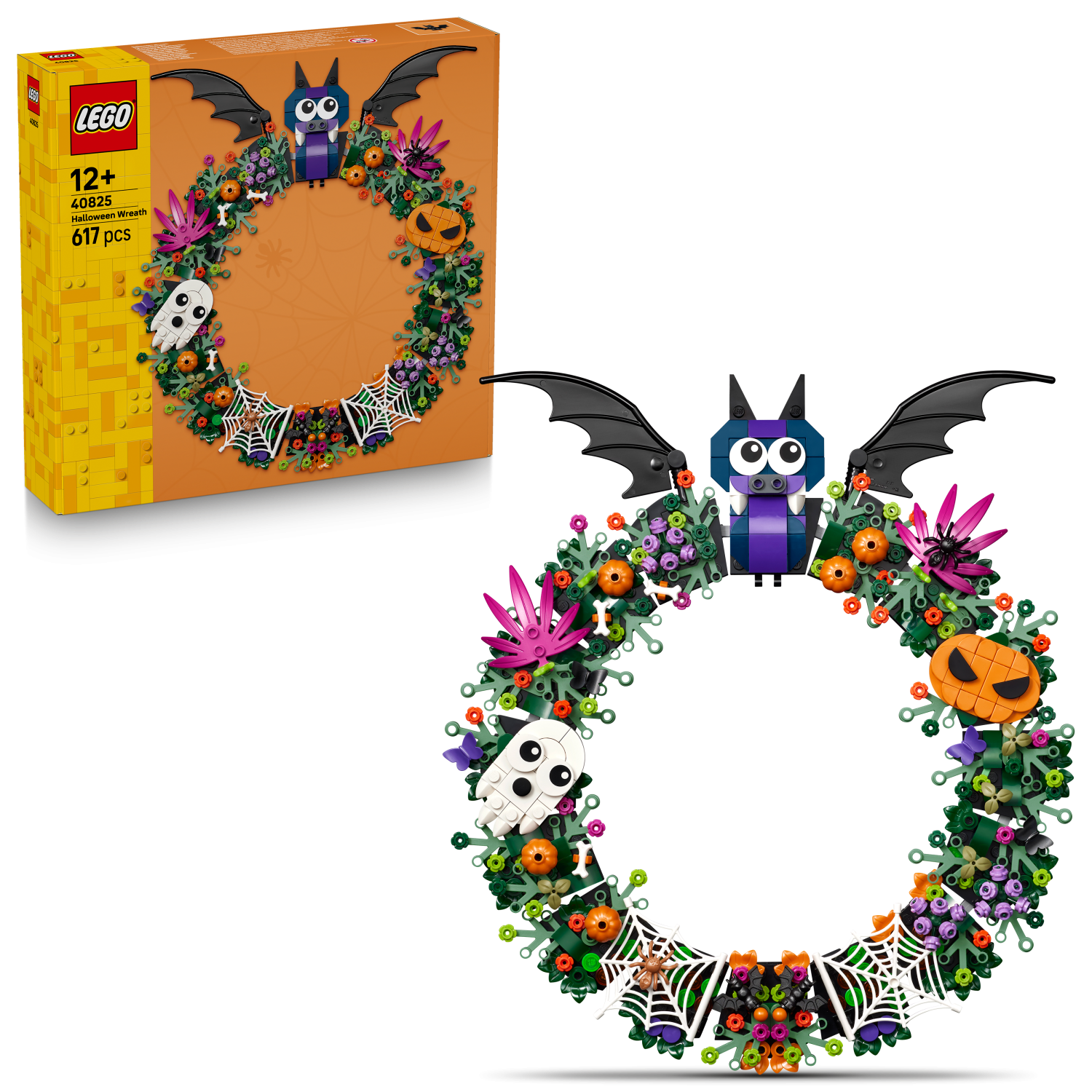 LEGO® Halloween Wreath Decoration for Home 40825 -  - Fagan Toys