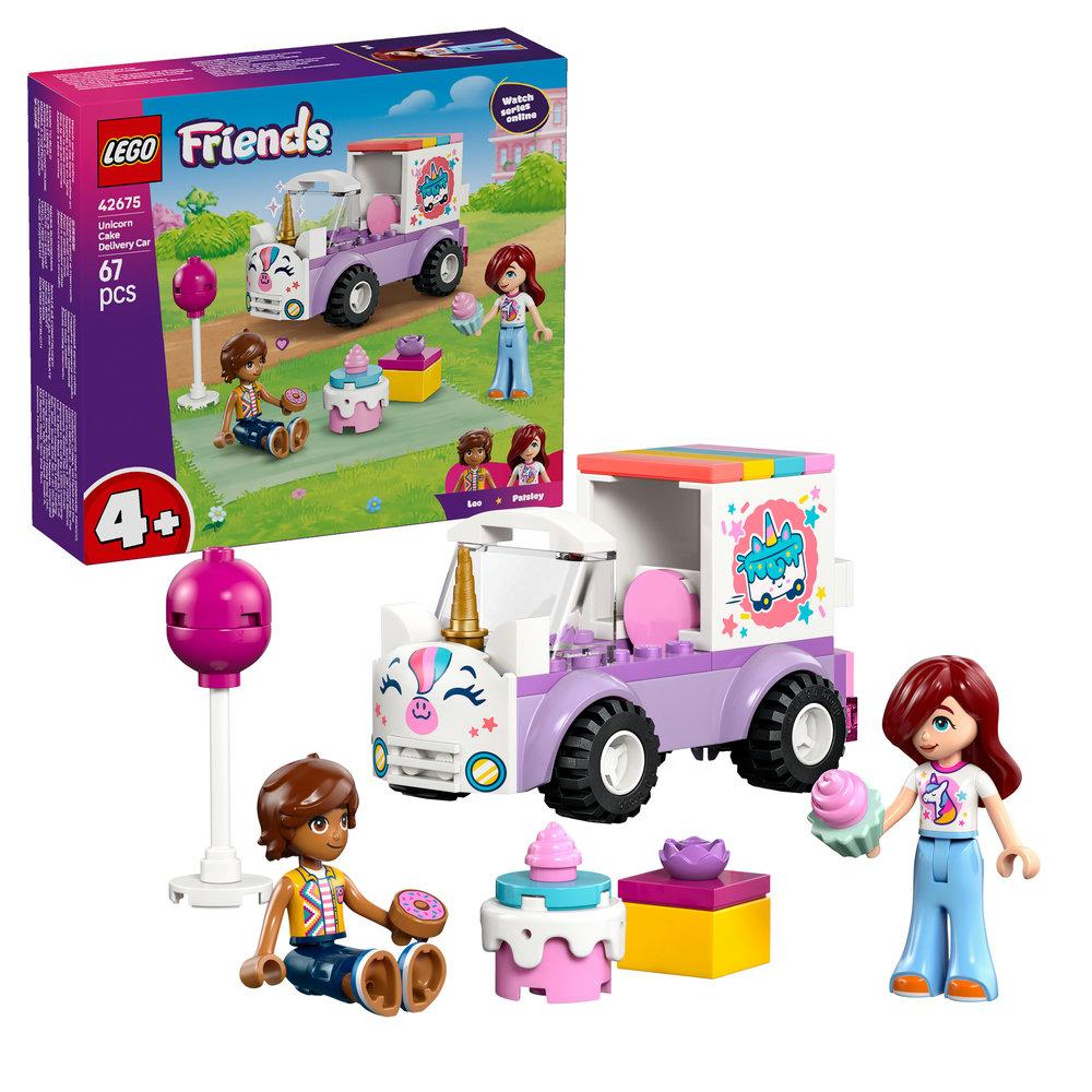 LEGO Friends Unicorn Cake Delivery Car Toy 42675 - Lego - Fagan Toys
