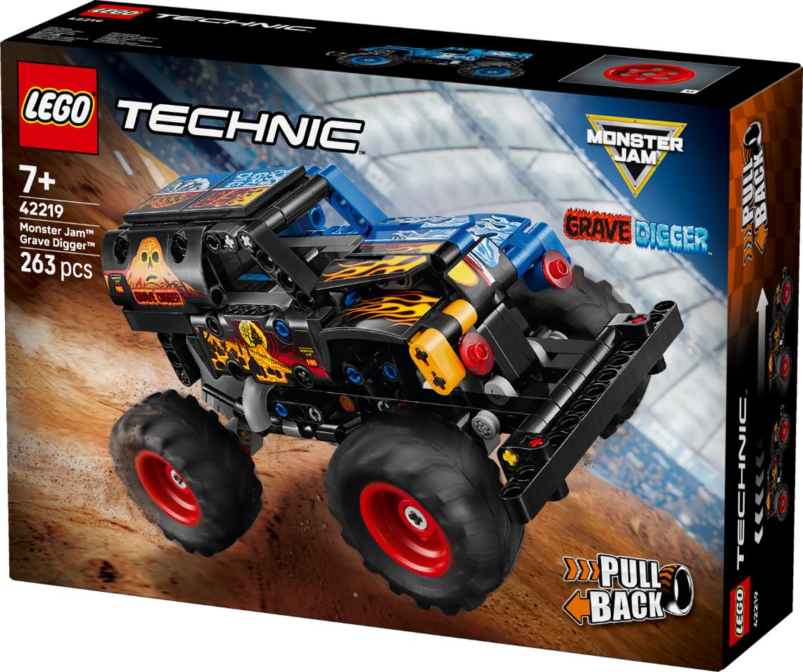LEGO Technic Monster Jam Grave Digger Fire and Ice 42219