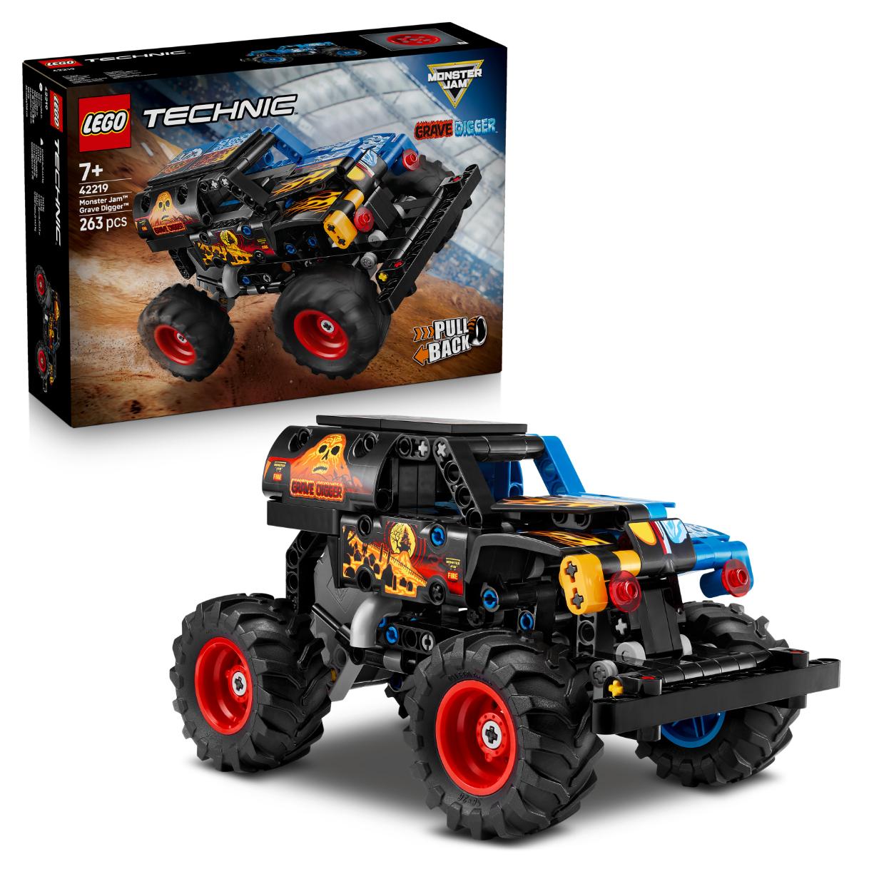 LEGO Technic Monster Jam Grave Digger Fire and Ice 42219 - Lego - Fagan Toys