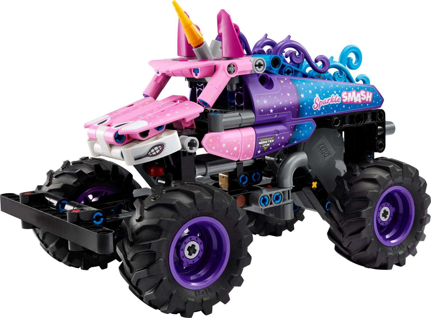 LEGO Technic Monster Jam Sparkle Smash Pull-Back Toy 42220