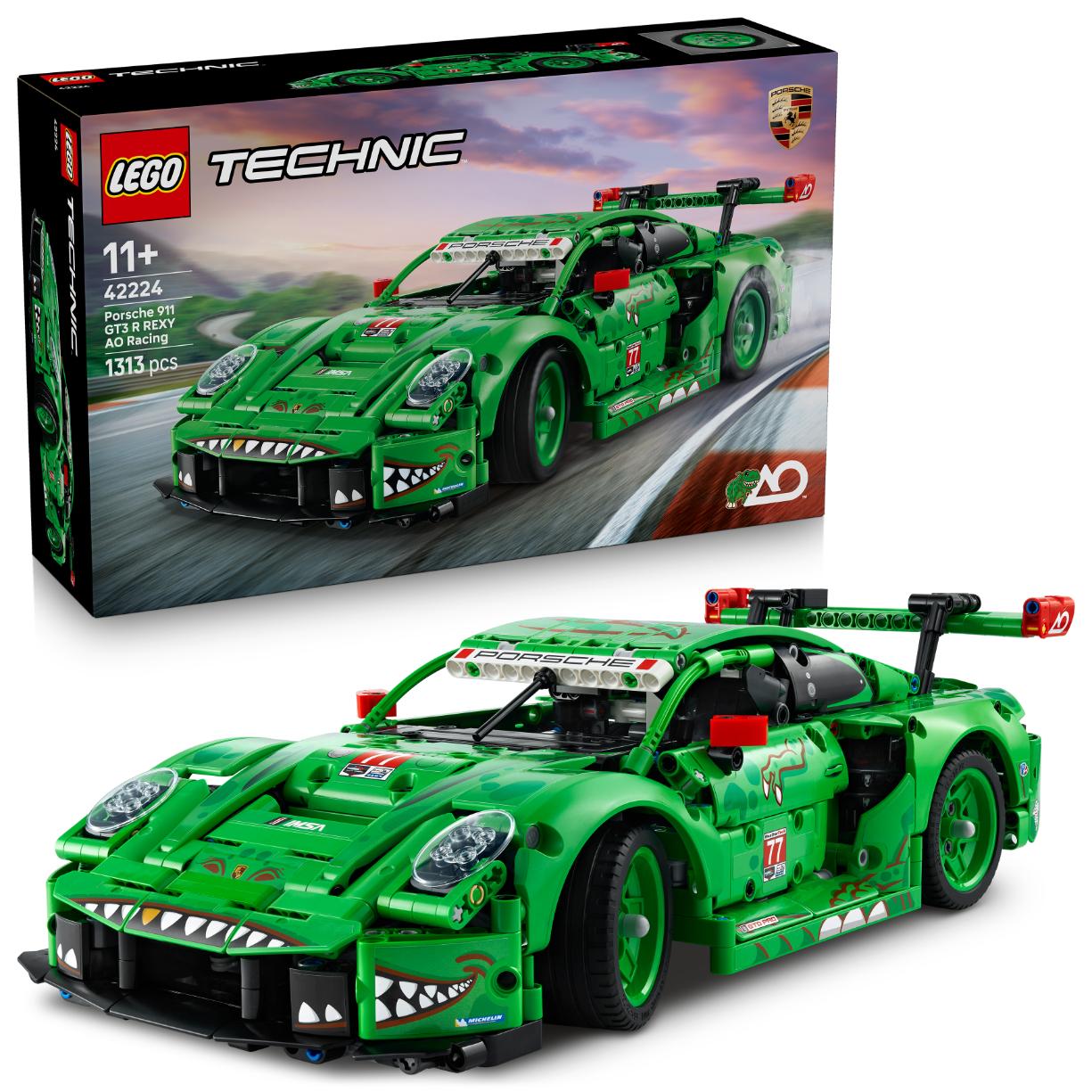 LEGO Technic Porsche 911 GT3 R REXY AO Racing Car 42224 - Lego - Fagan Toys