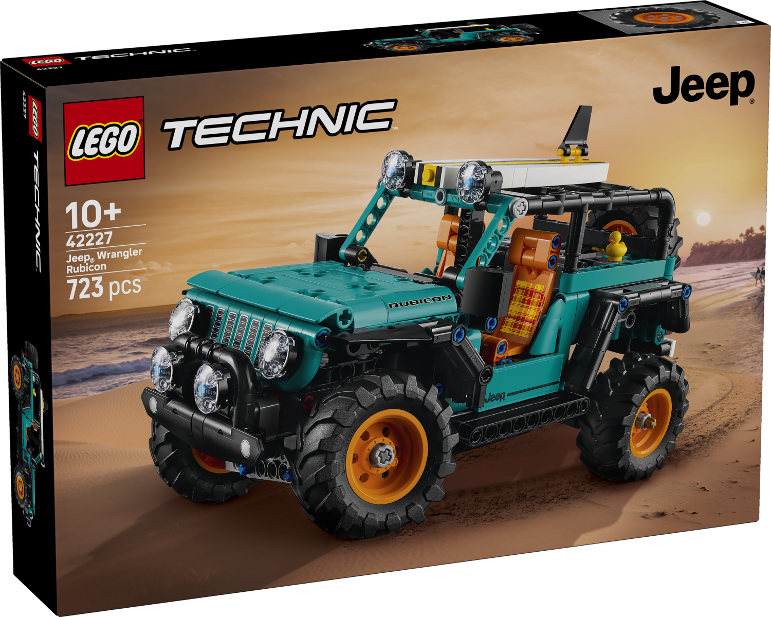 LEGO® Technic™ Jeep® Wrangler Rubicon SUV Building Kit 42227 - Lego - Fagan Toys
