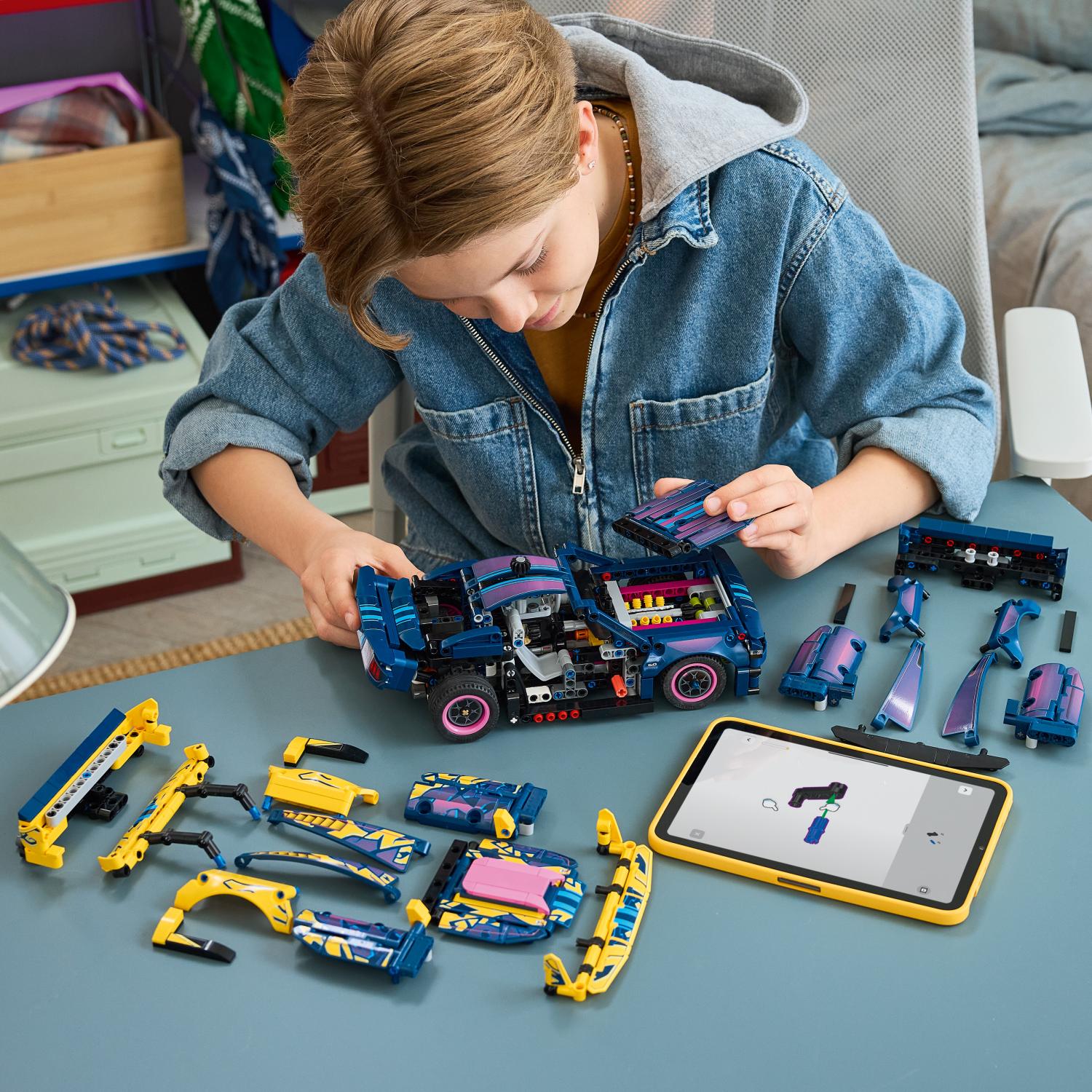 LEGO® Technic™ Custom Garage Ford Mustang GT Car Toy 42236 -  - Fagan Toys