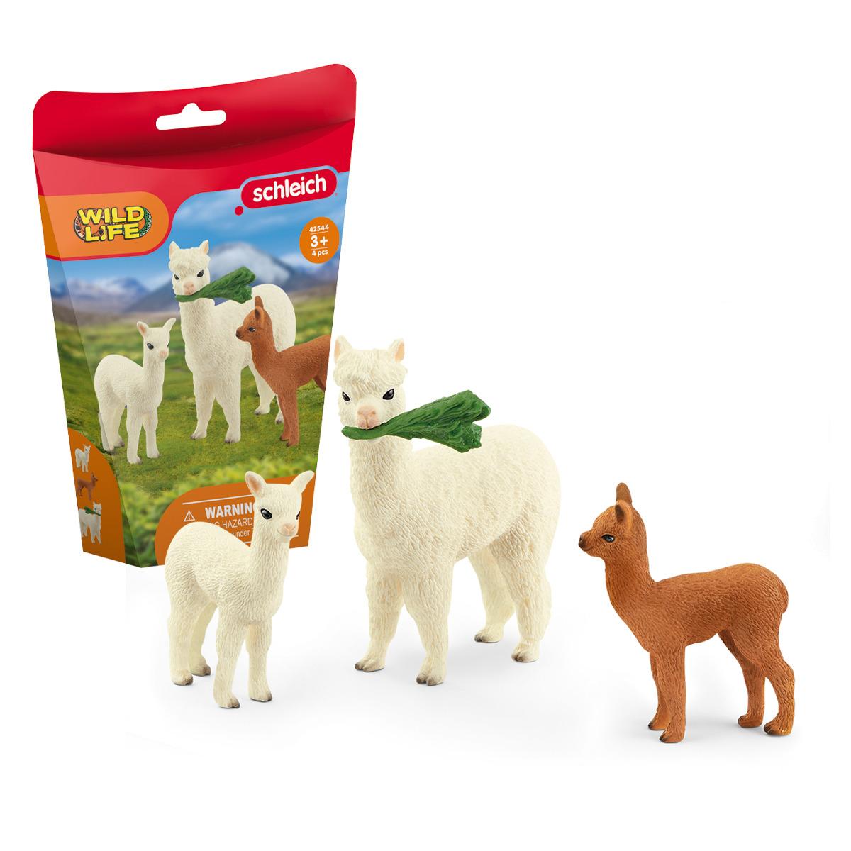 Schleich Wild Life Alpaca Set National Geographic Kids 42544 - Schleich - Fagan Toys