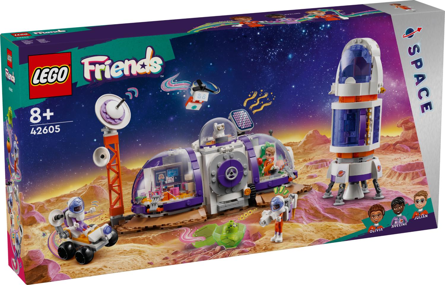 LEGO Friends Mars Space Base and Rocket Toy 42605