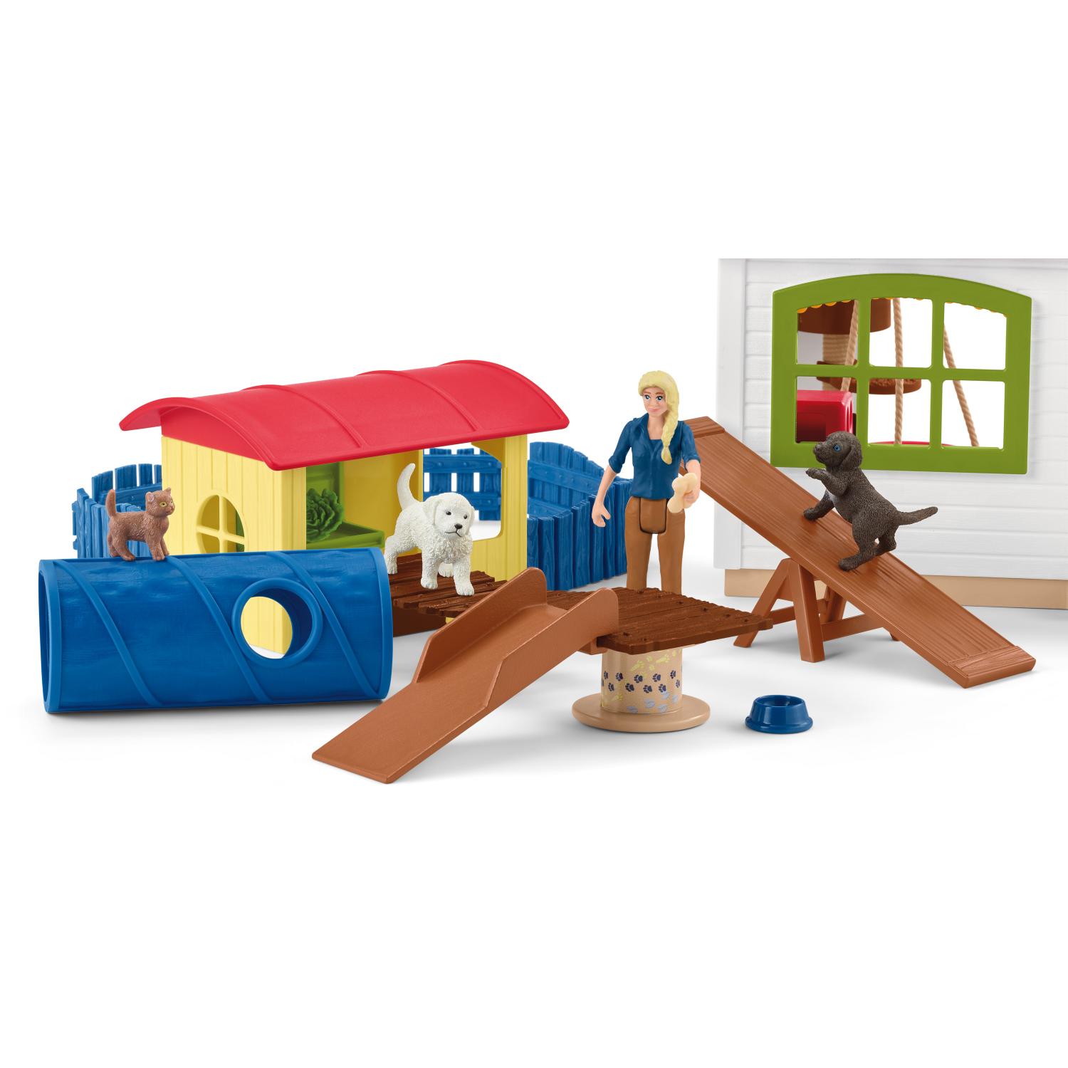Schleich Farm World Pet Hotel Playset 42607 - Schleich - Fagan Toys