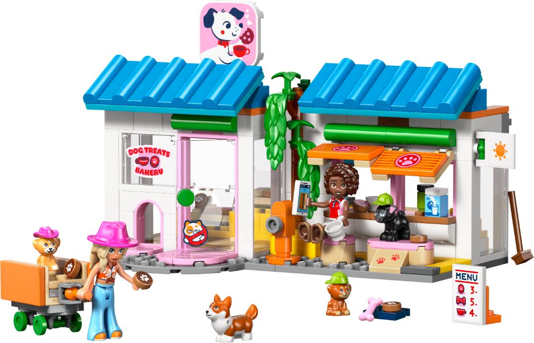 LEGO Friends Dog Treats Bakery Building Toy Playset 42677