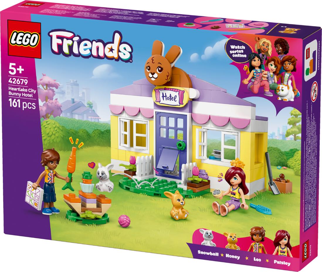 LEGO Friends Heartlake City Bunny Hotel Playset Toy 42679